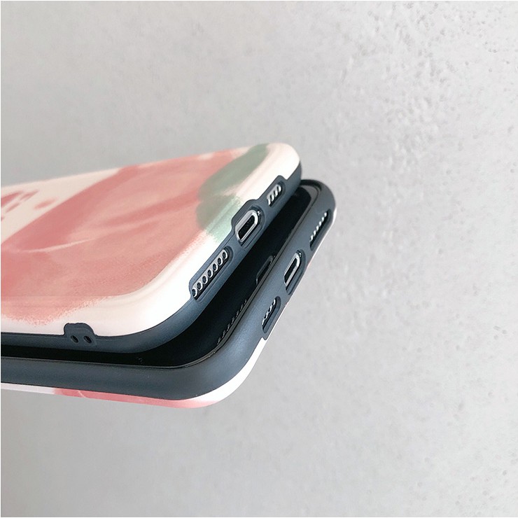 Ốp lưng iphone Đào khổng lồ IMD dày dặn viền nổi 5/5s/6/6plus/6s/6splus/7/7plus/8/8plus/x/xs/11/12/pro/max/plus/promax | BigBuy360 - bigbuy360.vn