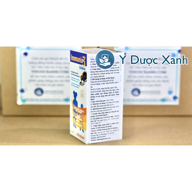 Mua  IMMUNIX3 CHILDREN 150ml, Siro IMMUNIX 3 tăng đề kháng cho bé - Y Dược Xanh