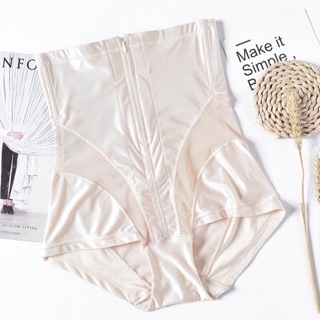 Quần gen bụng lụa khóa kéo siêu hot