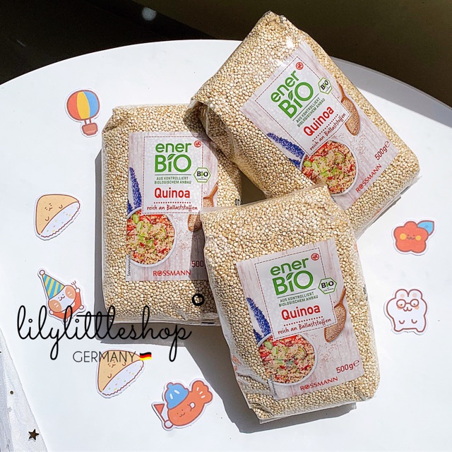 Hạt diêm mạch Quinoa hữu cơ Đức 🇩🇪