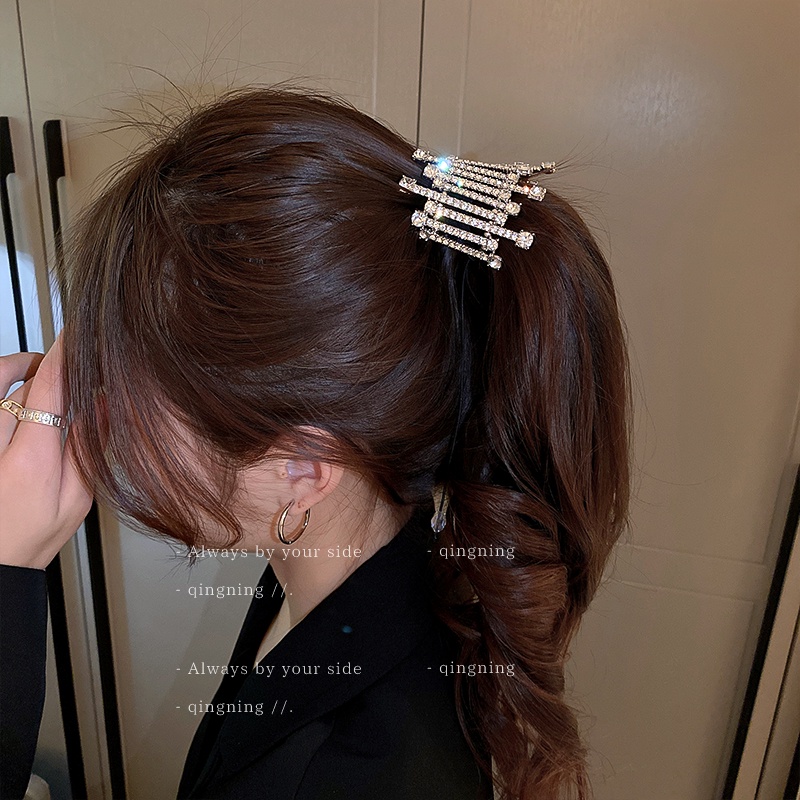Dây Cột Tóc Đính Đá Pha Lê Kim Cương Hình Học Đa Năng Thời Trang Cho Nữ | BigBuy360 - bigbuy360.vn