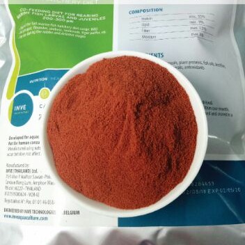 Thức Ăn Cho Cá Cám Thái Inve 2/3 Lọ 50G- Giúp Cá Con Nhanh Lớn Lên Màu Đẹp
