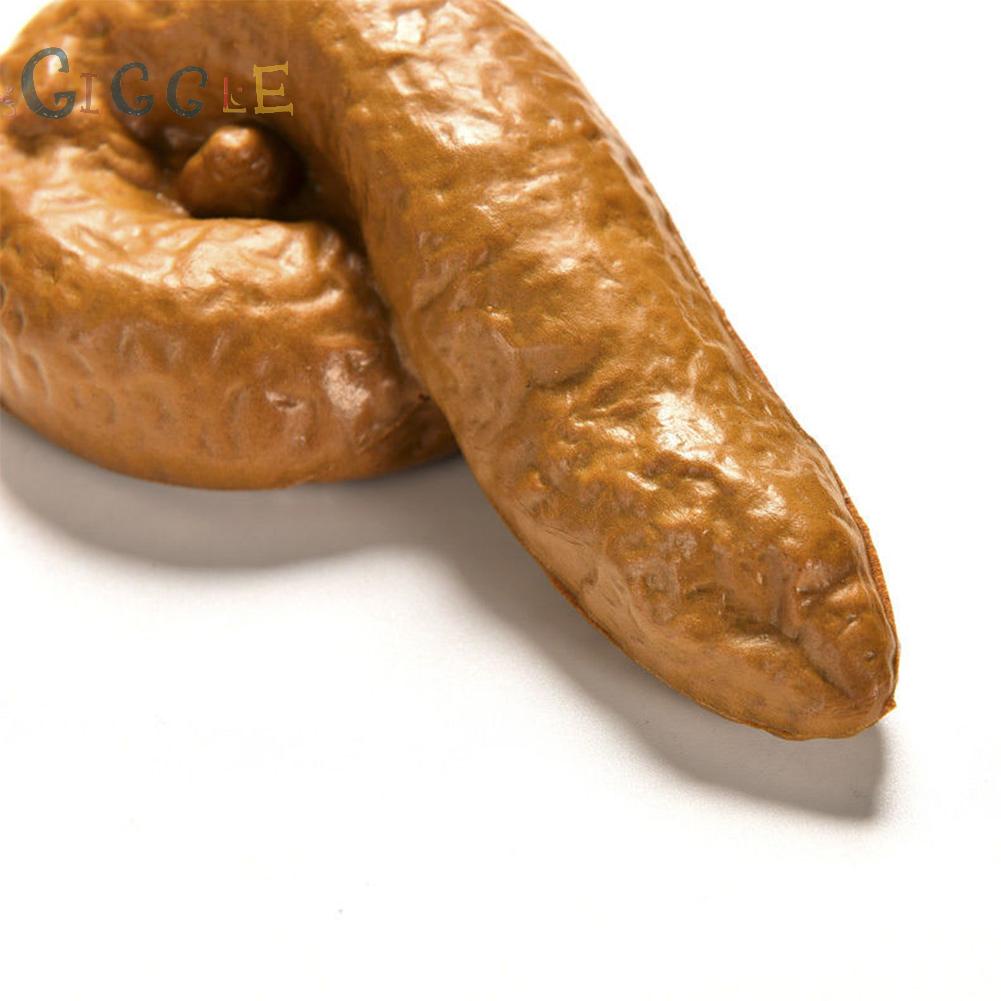 Realistic Shit Gift Funny Toys Fake Poop Piece Joke Tricky Toys Turd Mischief