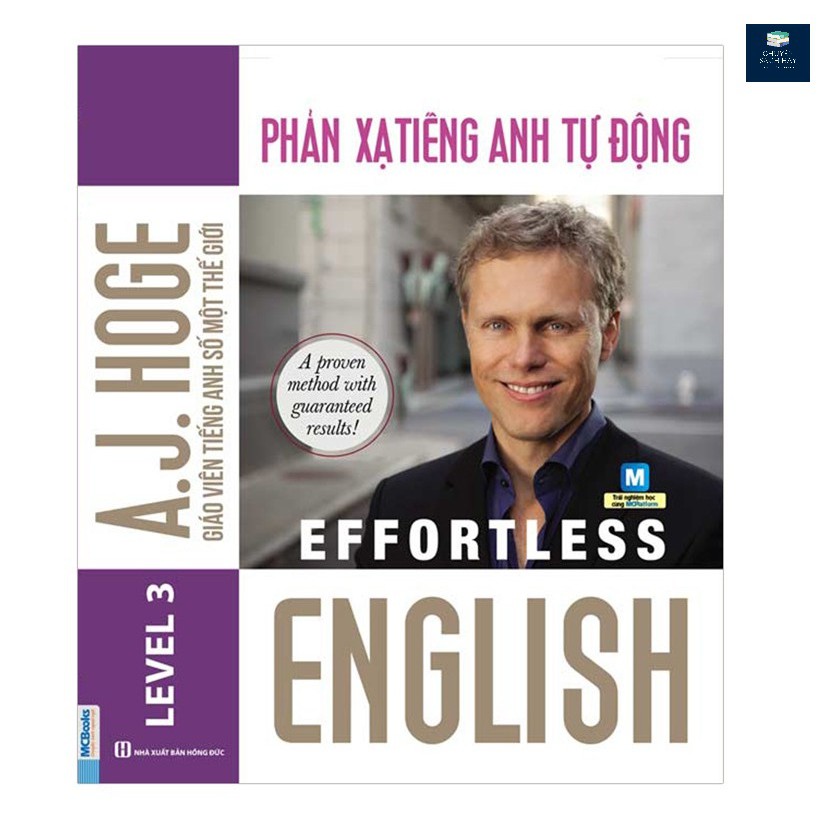 Sách - Effortless English - Phản Xạ Tiếng Anh Tự Động Tặng Video Hack Não 6000 từ vựng tiếng Anh