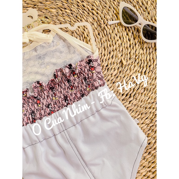 Set áo yếm phối quần chip xinh xắn cho bé ❤️