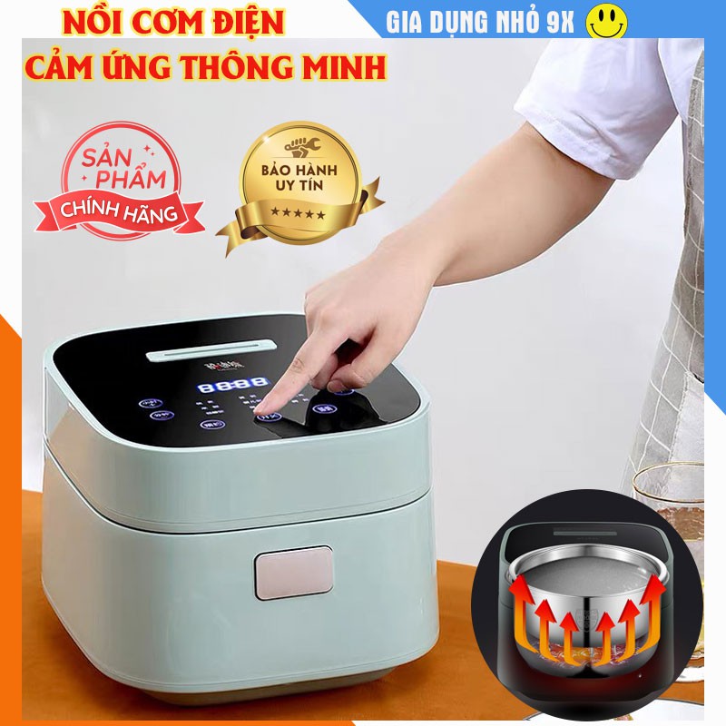 ✨BH 1 NĂM✨Nồi cơm điện cảm ứng thông minh, nồi cơm điện mini đa năng 2,6L - dùng cho 2-4 người ăn