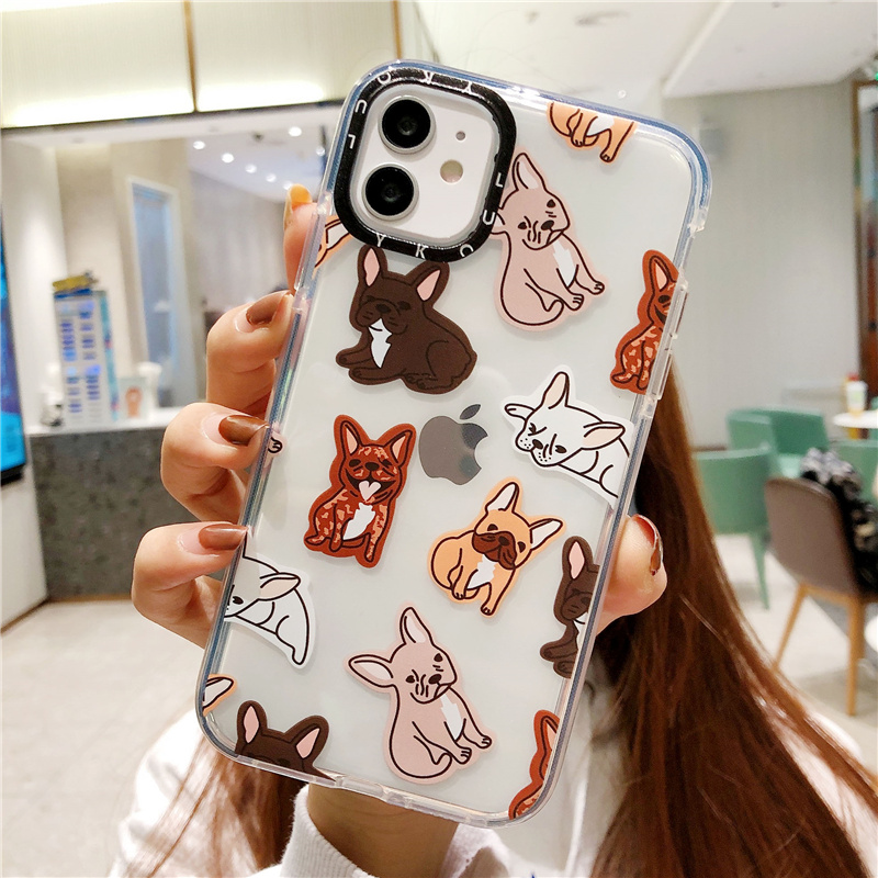 Ốp Lưng Dẻo Họa Tiết Chú Chó Đáng Yêu Dành Cho Samsung J7 Prime A10 / M10 A20 A30 A7 2018 A50 A70 A51 A71 A21S A12 M12 Note20 S20 S30 S21 | BigBuy360 - bigbuy360.vn