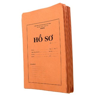 Bao thơ A4 hồ sơ trắng / cam