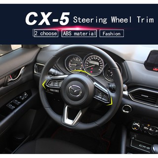 Viền vô lăng trang trí bằng sợi Carbon Mazda CX-5 CX5 2017-2024