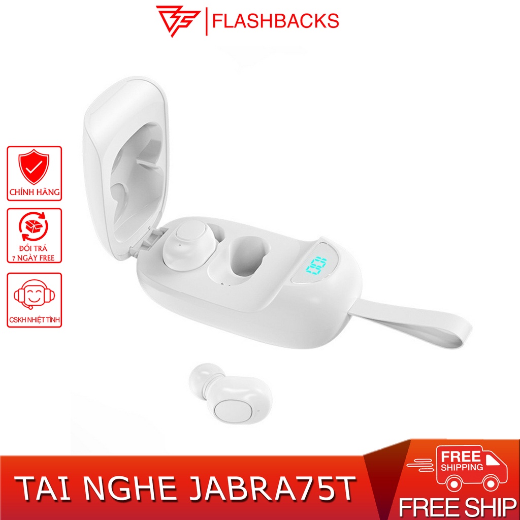 Tai Nghe Không Dây- Tai nghe BlueTooth - Nhét Tai LB60 Bluetooth 5.0 -Chơi Game Nghe Nhạc Pin Khỏe - Bảo Hành 12 tháng