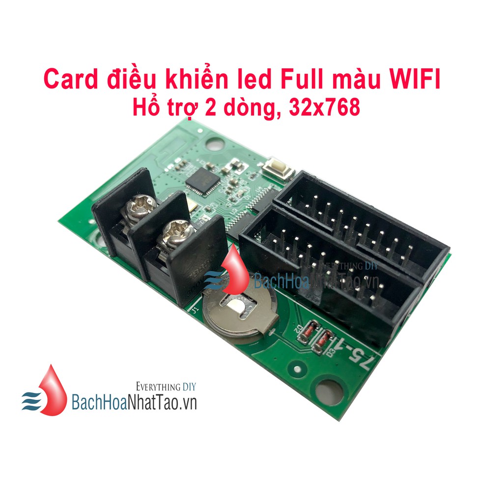 Card điều khiển màn hình LED full màu RHX-8Q2 Wifi