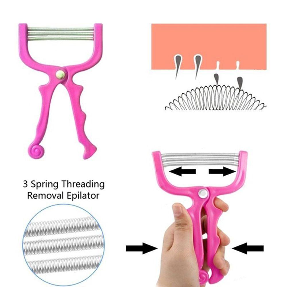 SOFTNESS Dụng Cụ Tẩy Lông Mặt Cầm Tay An Toàn Tiện Dụng