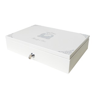Hộp đựng tiền Familys Box HF01L1 THẦN TÀI (nắp tự động mở)