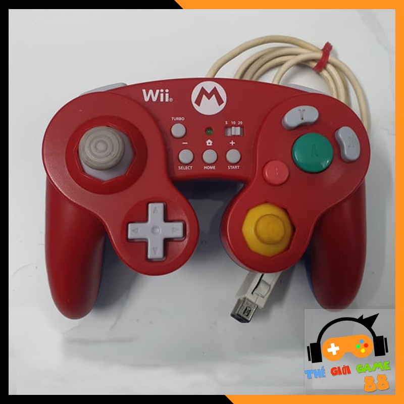 Tay cầm Wii GameCube - Wii GameCube Controller bản giới hạn Mario