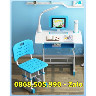 Bộ bàn ghế thông minh cho bé vào lớp 1,bộ bàn học chống gù chống cận.