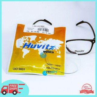 Tròng kính chính hãng nhập khẩu 100% hàn quốc huvitz 1.56 uv400 chống tia uv