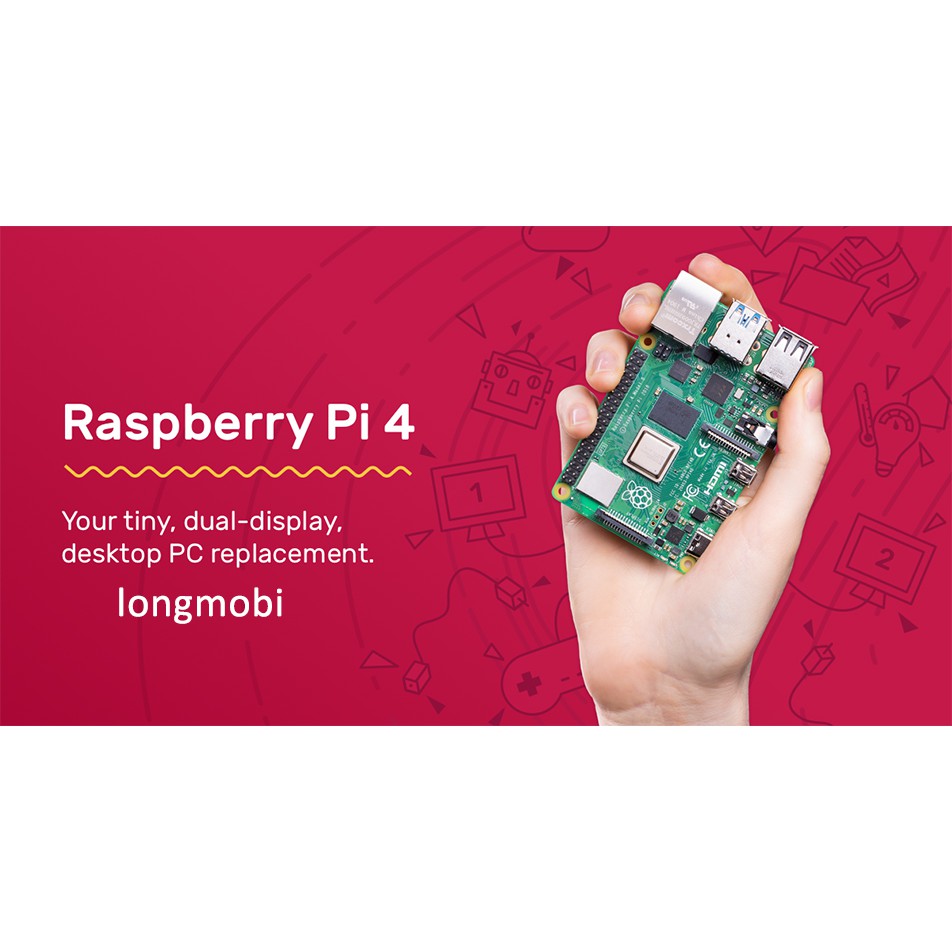 Raspberry Pi 4 Model B 2GB DDR4 | Made in the UK |CASE |Thẻ 32GB | BigBuy360 - bigbuy360.vn