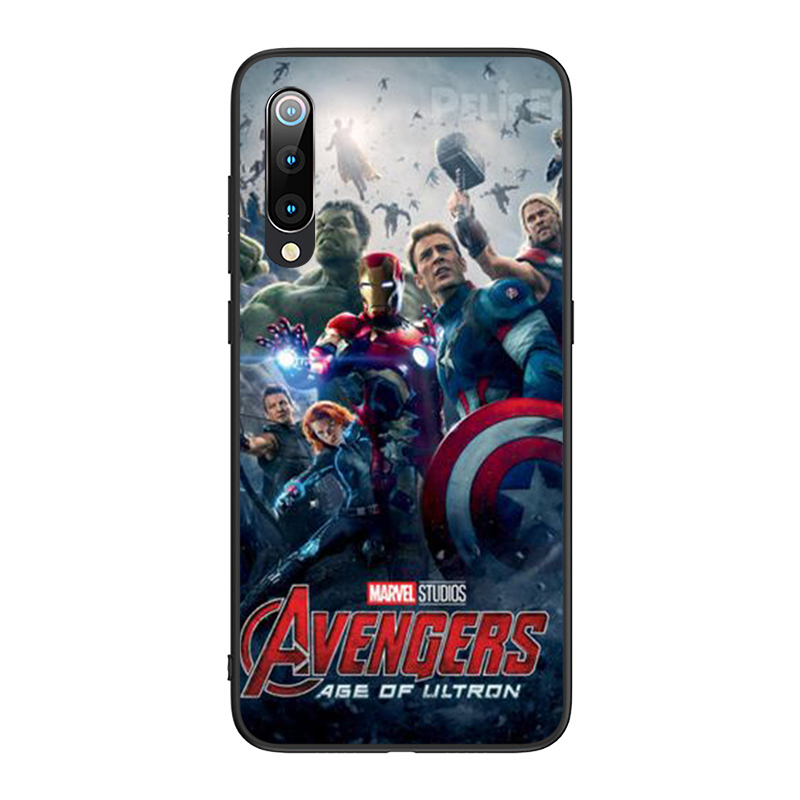 Ốp Lưng Truyện Tranh Marvel Avengers Cho Redmi Note 9 9s 8t 8 7 6 5 Pro 5a Prime 4x Poco X2 152s