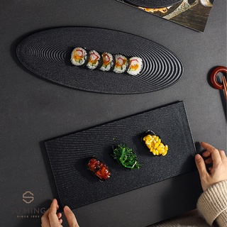 Đĩa Sứ Decor Sushi Nhật Bản, Nhiều Kiểu Dáng Trang Trí, Gốm Sứ Chất Lượng Cao