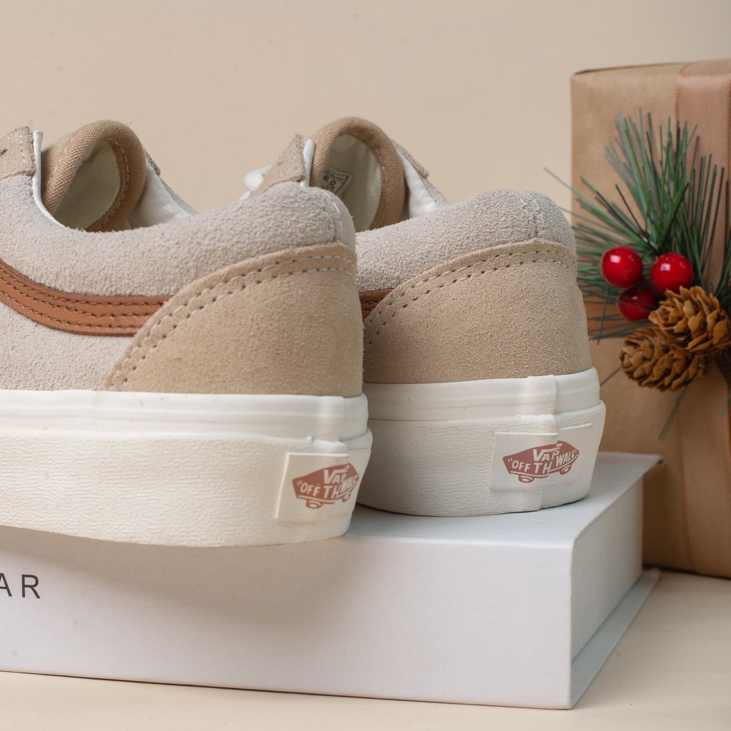 Giày Sneaker Nam, Giày Vans [REAL] Old Skool Camel cho nam nữ