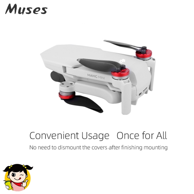 Muse07 4 Nắp Kim Loại Bảo Vệ Động Cơ Máy Bay Dji Mavic Mini Drone