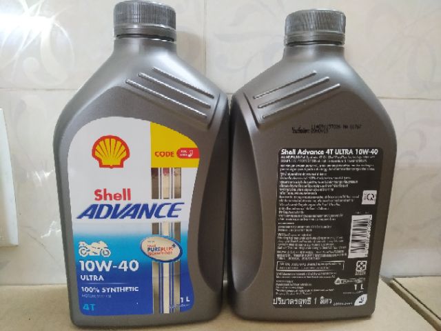 Nhớt Shell Advance Ultra 10W40 (Nhập khẩu Thái Lan)