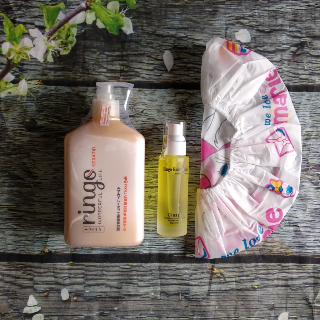 RINGO-Dầu Hấp Ủ Dưỡng Ẩm Phục Hồi Tóc Keratin RINGO 500ml | BigBuy360 - bigbuy360.vn