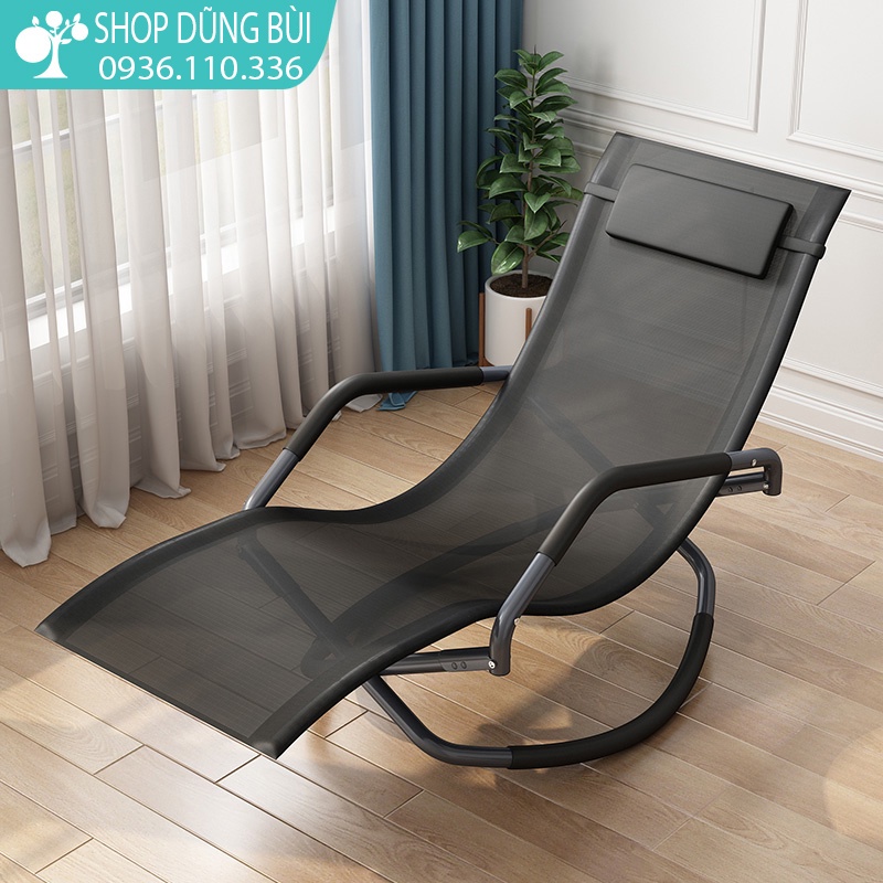 Ghế xếp thư giãn thông minh, gấp gọn đa năng, ghế đọc sách, nghỉ trưa văn phòng mã DB0702