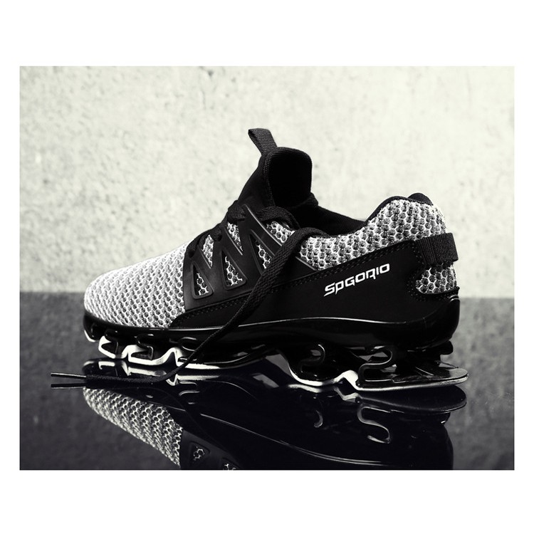 Combo Giày thể thao nam GN315 + Tất cotton - giày sneaker nam cao cấp thoáng khí đế sóng phong cách độc đáo năng động | BigBuy360 - bigbuy360.vn
