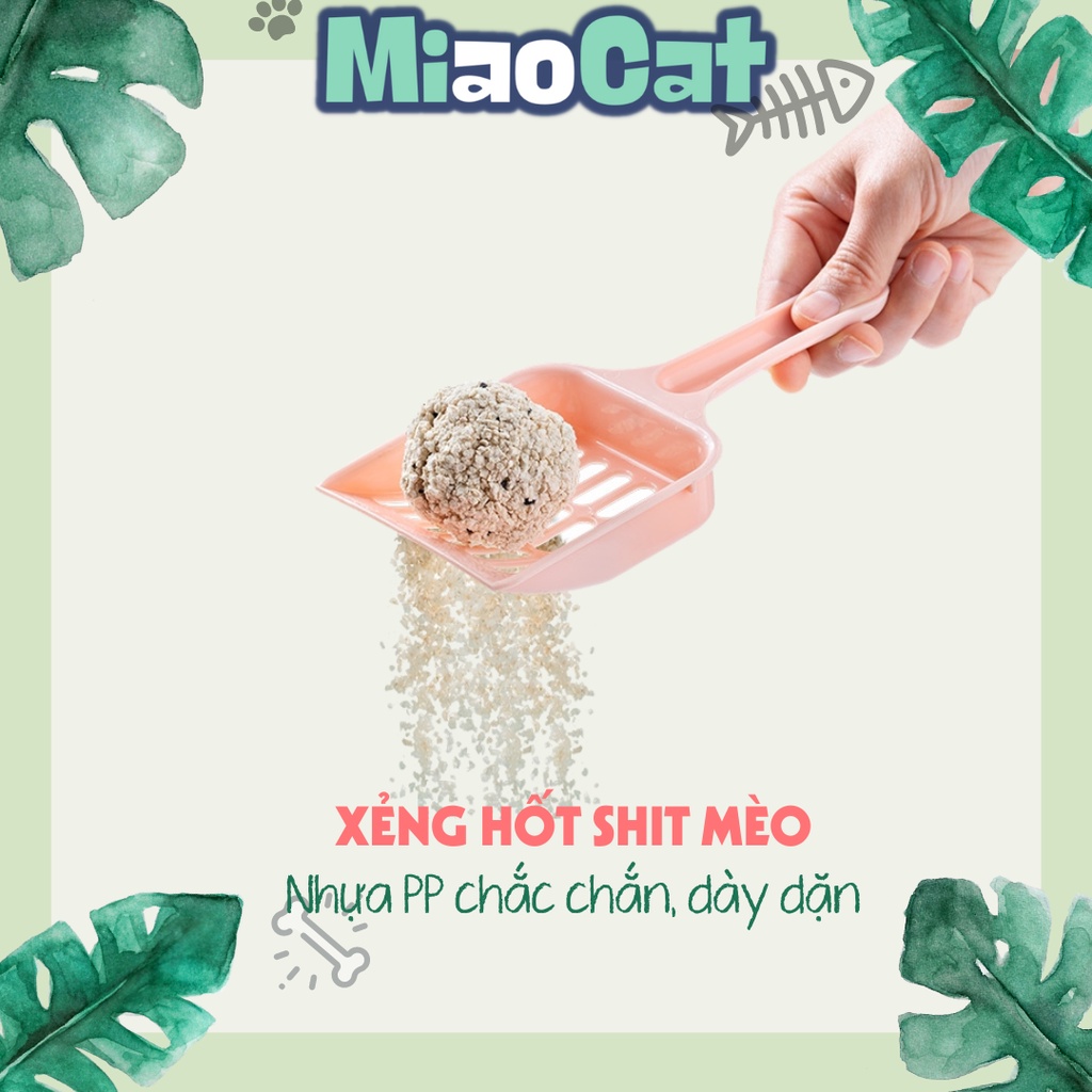 Xẻng Xúc Cát Mèo Chất Liệu Nhựa XC8137 MIAOCAT