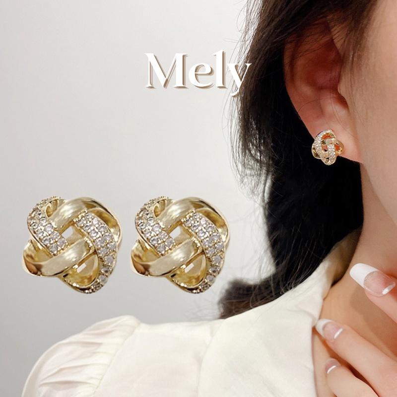 BÔNG TAI ĐÍNH ĐÁ CAO CẤP - MELY 1264