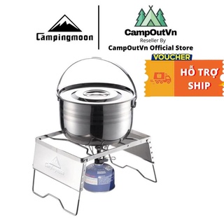 Campingmoon đồ cắm trại campoutvn campingmoon kệ chắn gió gọn nhẹ du lịch dã ngoại chắc A084