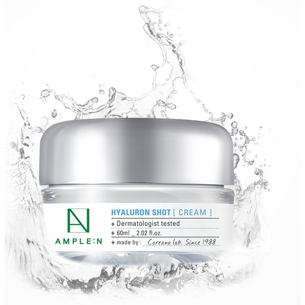 Kem dưỡng ẩm Ample:N Hyaluron Shot Cream