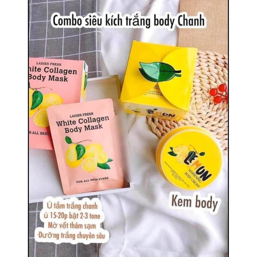 Kem Body Chanh Lemon Chính hãng 100%