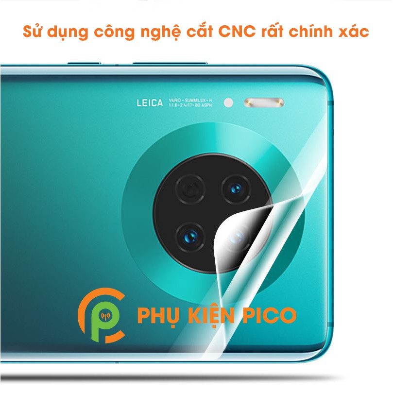 Dán lưng Huawei Mate 30 full mặt lưng dẻo trong suốt PPF tự phục hồi vết xước - Dán dẻo Huawei Mate 30