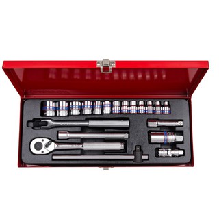 3/8″ Bộ tuýp 20pcs xanh 3520MR, Kingtony