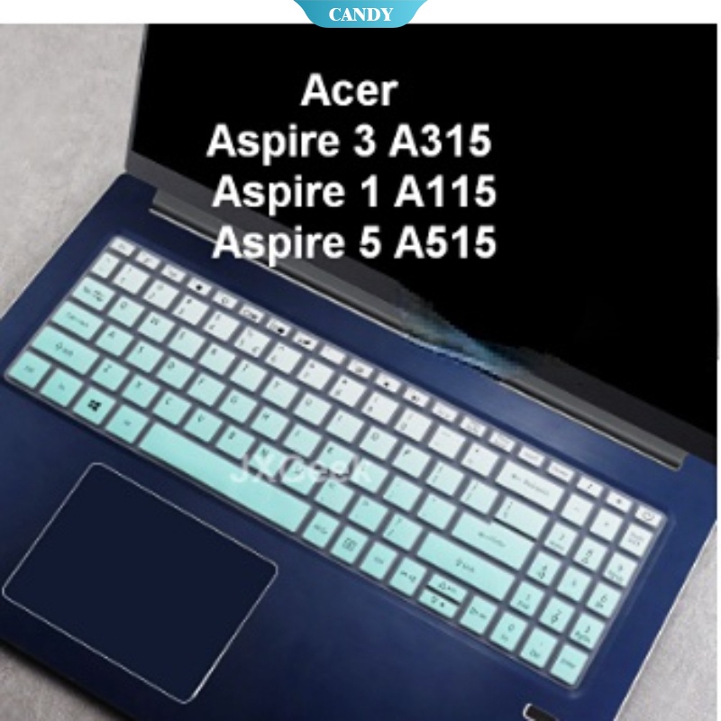 Miếng Dán Bảo Vệ Bàn Phím Máy Tính Bằng Silicon Chống Thấm Nước Cho Acer Aspire 3 A315 Aspire 1 A115 Aspire 5 A515 3P50 15.6"