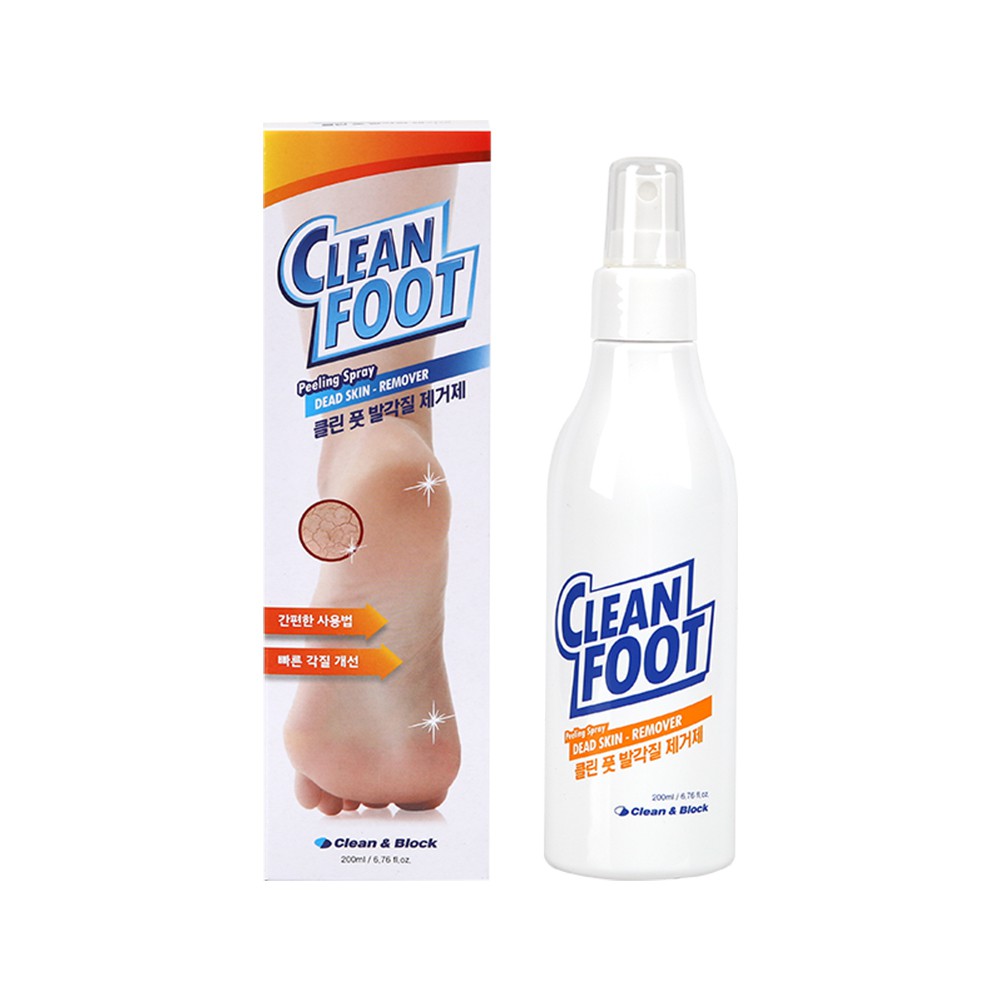 SET Miếng Loại Bỏ Tế Bào Chết Và Xịt Loại Bỏ Tế Bào Chết Bàn Chân Adapt Clean&amp;Block Clean Foot SET GomiMall