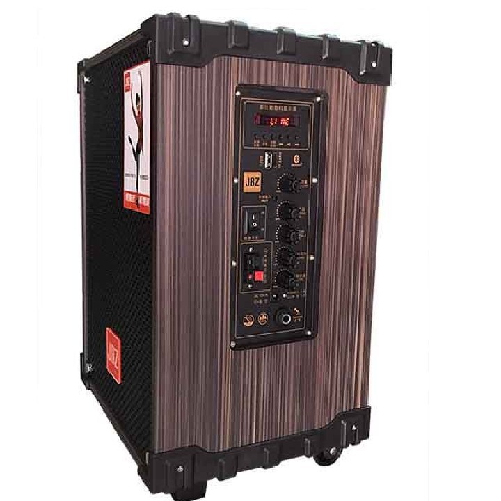 LOA KÉO KARAOKE JBZ NE108 VỎ GỖ TẶNG 1 MICRO KO DÂY