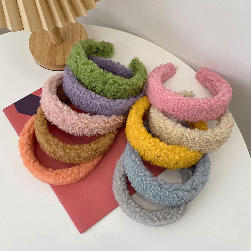 Băng Đô Vải Cotton Bản Rộng Thời Trang Mùa Đông Ấm Áp