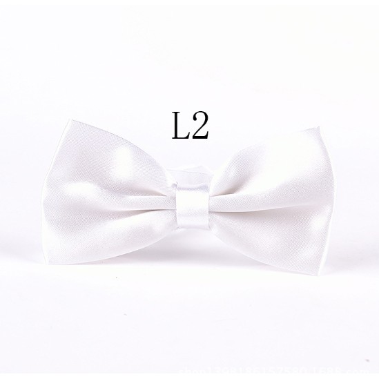 Nơ đeo cổ màu trơn kiểu dáng đơn giản thời trang cho nam giới