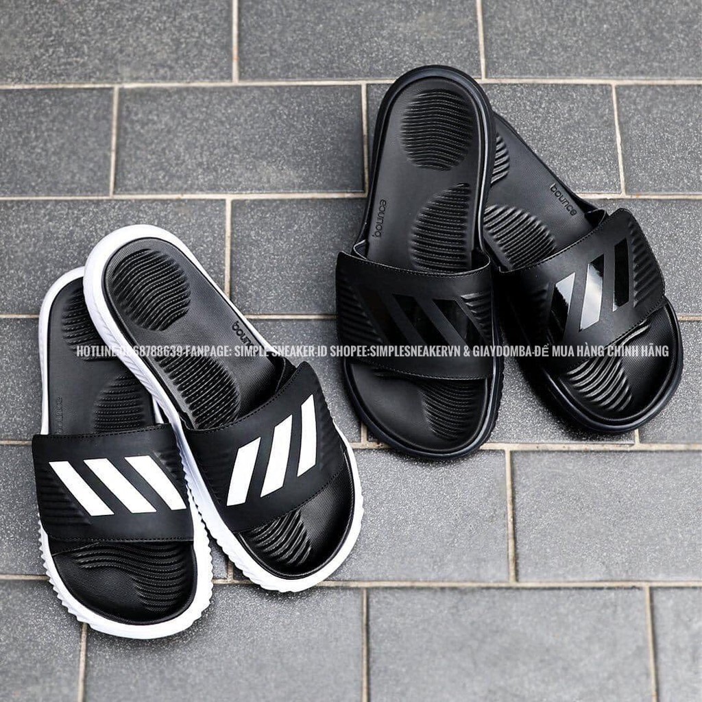 Dép Adidas Chính Hãng 🔴FREESHIP🔴 Giảm 50k Khi Nhập Mã  Dép Adidas Alphabounce Slide Nam Chuẩn Auth Fullbox