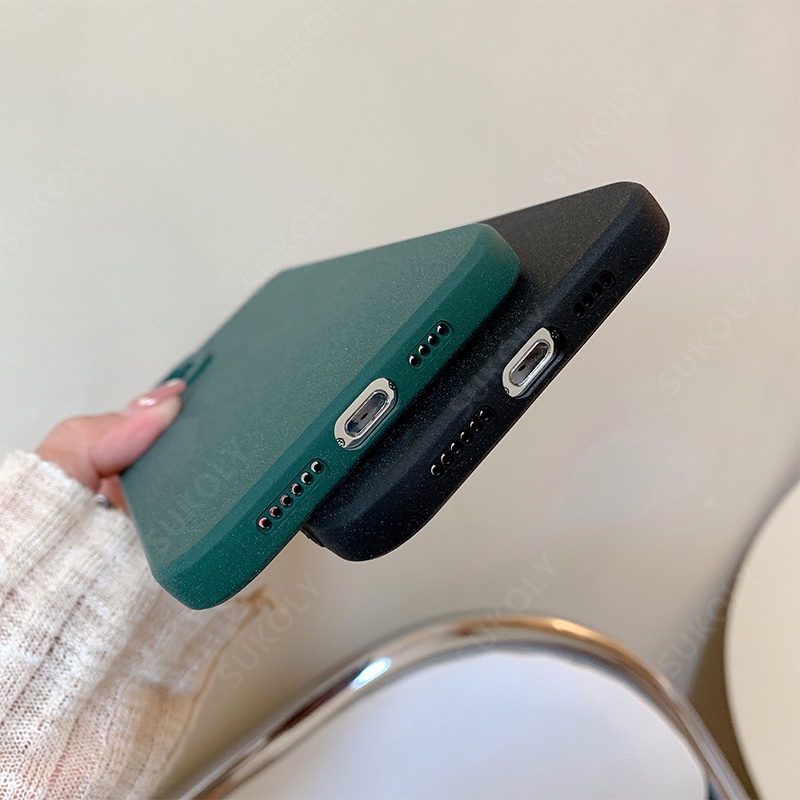 Ốp Điện Thoại Silicon Mềm Nhám Cho Samsung Galaxy A73 A53 A33 A13 A23 S22 Plus S20 Ultra S21 FE A52 A72 A32 A51 A71 A12 M51