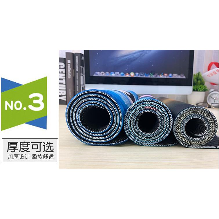 Tấm Lót Chuột Bàn Phím Họa Tiết Hoạt Hình pokemon Vẽ Tay