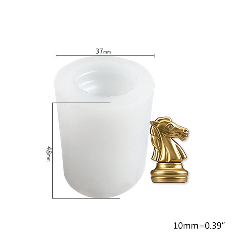 Khuôn Silicone Làm Đồ Thủ Công Hình Quân Cờ Vua Độc Đáo