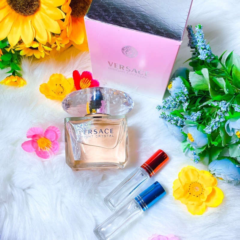 [Chính Hãng] Nước Hoa Nữ Mini 𝐕𝐞𝐫𝐬𝐚𝐜𝐞 𝐁𝐫𝐢𝐠𝐡𝐭 𝐂𝐫𝐲𝐬𝐭𝐚𝐥 chai dùng thử 10ml | Thế Giới Skin Care