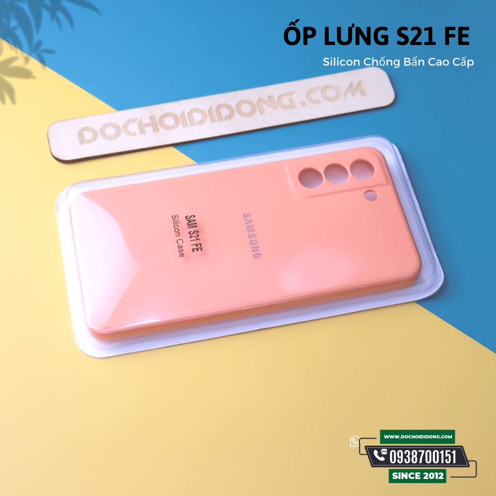 Ốp Lưng Samsung S21 Fe Silicon Chống Bẩn Cao Cấp