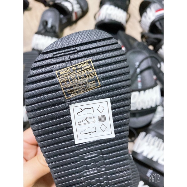 Dép Tommy  có quai hậu hàng xuất xịn cho bé