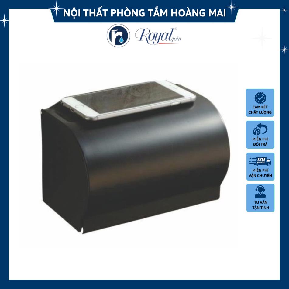 Lô giấy vệ sinh màu đen Bền vững với thời gian Dễ dàng lắp đặt và sử dụng - Lệ Quyên Shop