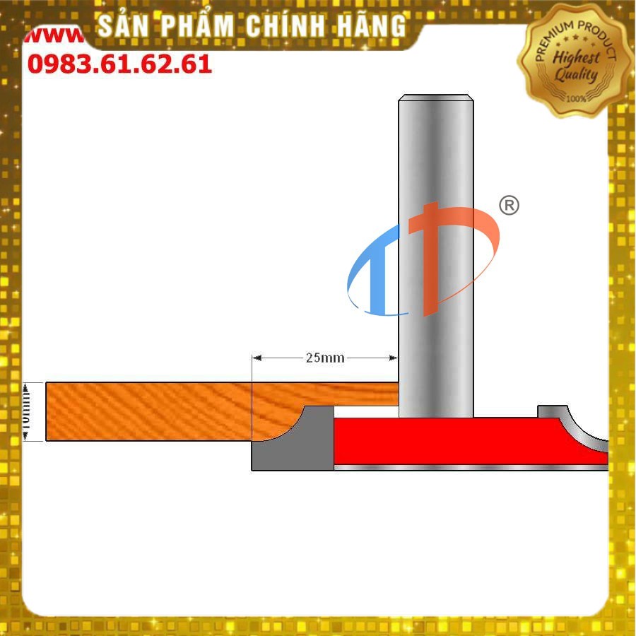 MŨI SOI VÁN HUỲNH CỬA  KHÔNG BI NGƯỢC  PN03 CAO CẤP